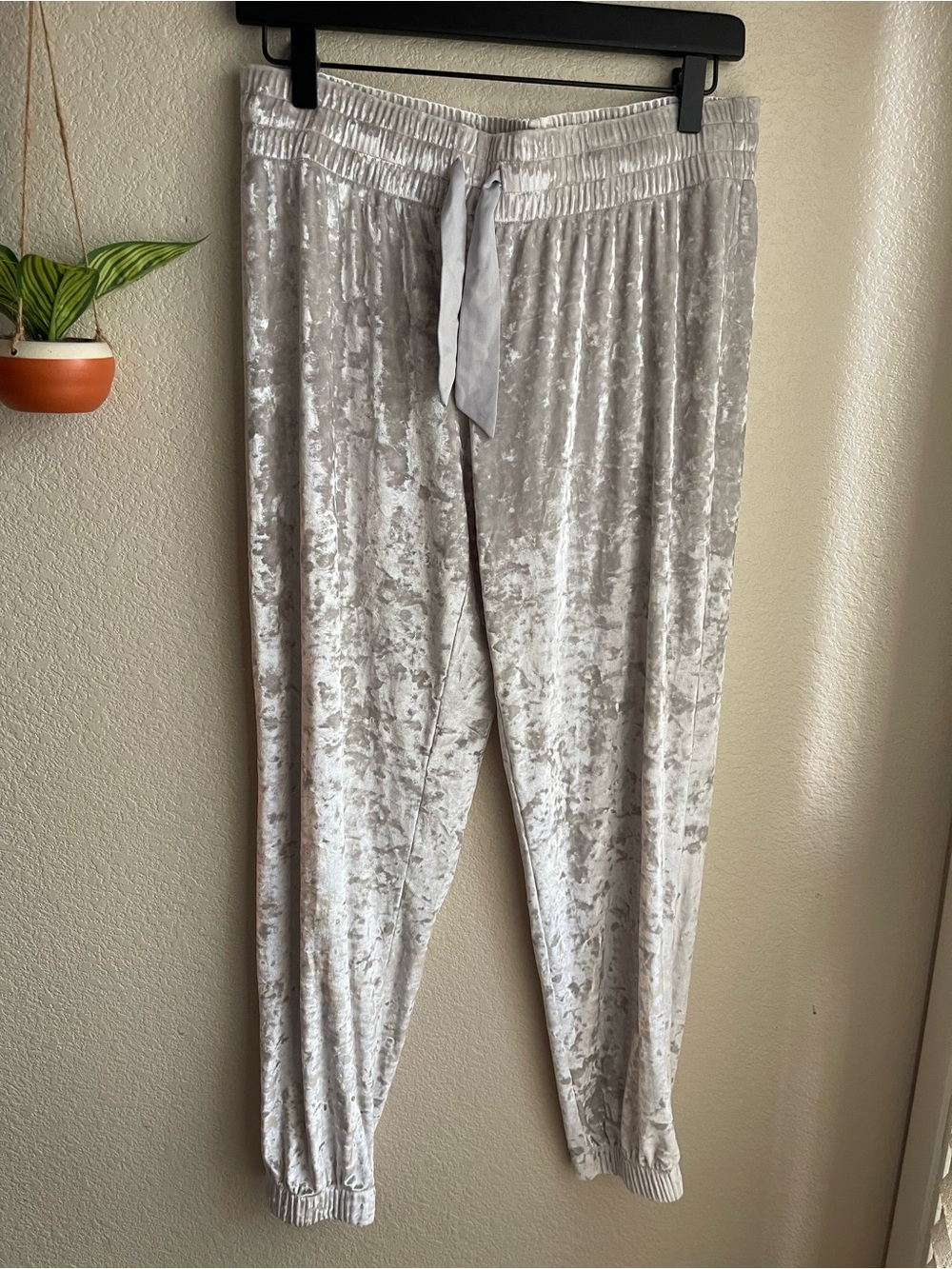 victoria’s secret jogger velour pants